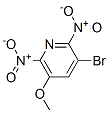 3-BROMO-2,6-BISNITRO-5-METHOXYPYRIDINE 구조식 이미지