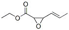 옥시란카르복실산,3-(1-프로페닐)-,에틸에스테르(9CI) 구조식 이미지
