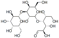 (2R,3R,4R,5R)-4-[(2S,3R,4S,5S,6R)-3,5-dihydroxy-6-(hydroxymethyl)-4-[(2S,3R,4S,5R,6R)-3,4,5-trihydroxy-6-(hydroxymethyl)oxan-2-yl]oxyoxan-2-yl]oxy-2,3,5,6-tetrahydroxyhexanal 구조식 이미지