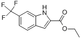 ETHYL 6-(TRIFLUOROMETHYL)-INDOLE-2-CARBOXYLATE Structure