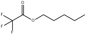 Acetic acid, 2,2,2-trifluoro-, pentyl ester Structure