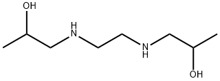 1,1'-(ethylenediimino)dipropan-2-ol  Structure