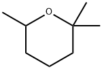 tetrahydro-2,2,6-trimethyl-2H-pyran Structure