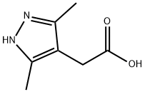 (3,5-DIMETHYL-1H-PYRAZOL-4-YL)ACETIC ACID Structure