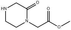 1-피페라진아세트산,2-옥소-,메틸에스테르(8CI) 구조식 이미지