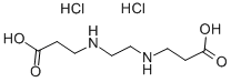 ETHYLENEDIAMINE-N,N'-DIPROPIONIC ACID DIHYDROCHLORIDE Structure