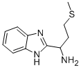 1-(1H-BENZIMIDAZOL-2-YL)-3-(METHYLTHIO)PROPAN-1-AMINE Structure