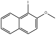 1-Iodo-2-methoxynaphthalene 구조식 이미지