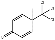 4-METHYL-4-TRICHLOROMETHYL-2,5-CYCLOHEXADIEN-1-ONE) Structure