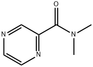 피라진카르복사미드,N,N-디메틸-(8CI,9CI) 구조식 이미지