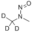 N-NITROSODIMETHYL-1,1,1-D3-AMINE Structure