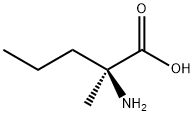 2-AMINO-2-METHYLPENTANOIC ACID Structure