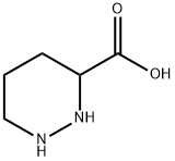 HEXAHYDROPYRIDAZINE-3-CARBOXYLIC ACID 구조식 이미지