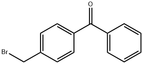 4-(Bromomethyl)benzophenone 구조식 이미지