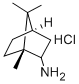 1,7,7-TRIMETHYLBICYCLO[2.2.1]HEPTAN-2-AMINE HYDROCHLORIDE Structure