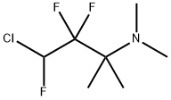 3-클로로-2,2,3-트리플루오로-N,N,1,1-테트라메틸-1-프로판아민 구조식 이미지