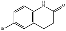 6-Бром-3 ,4-дигидро-2 (1Н)-хинолинон структурированное изображение