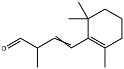 2-methyl-4-(2,6,6-trimethyl-1-cyclohexen-1-yl)-3-butenal 구조식 이미지