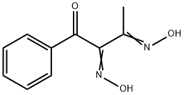 1-Phenyl-2,3-bis(hydroxyimino)-1-butanone Structure