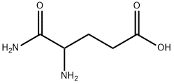 isoglutamine 구조식 이미지