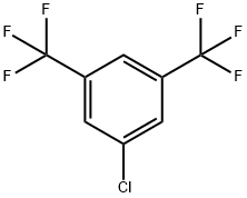 3,5-BIS(TRIFLUOROMETHYL)클로로벤젠 구조식 이미지