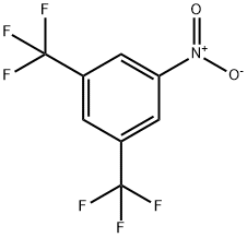 3,5-비스(트리플로로르메틸)니트로벤젠 구조식 이미지