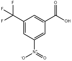 3-NITRO-5-(TRIFLUOROMETHYL)BENZOIC ACID Structure