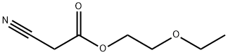 2-Ethoxyethyl cyanoacetate 구조식 이미지