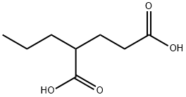 2-PROPYL GLUTARIC ACID 구조식 이미지