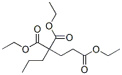 Diethyl 2-Propyl-2-(ethoxycarbonyl)glutarate Structure