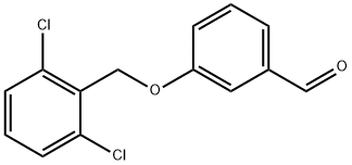 3-[(2,6-DICHLOROBENZYL)OXY]BENZALDEHYDE Structure