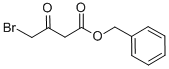 BENZYL 4-BROMO-3-OXOBUTANOATE Structure