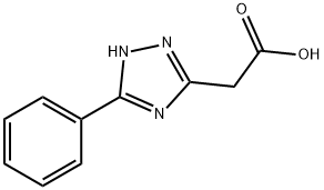 (5-PHENYL-4H-[1,2,4]TRIAZOL-3-YL)-ACETIC ACID Structure