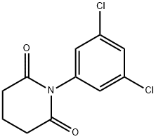 N-(3,5-디클로로페닐)글루타르이미드 구조식 이미지