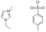 1-ETHYL-3-METHYLIMIDAZOLIUM P-TOLUENESULFONATE 구조식 이미지