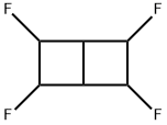 Bicyclo[2.2.0]hexa-1,3,5-triene, 2,3,5,6-tetrafluoro- (9CI) Structure
