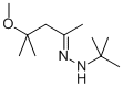 4-메톡시-4-메틸펜탄-2-온tert-부틸히드라존 구조식 이미지