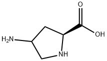 Proline, 4-amino- (7CI,8CI,9CI) Structure