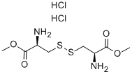 Dimethyl L-cystinate dihydrochloride 구조식 이미지