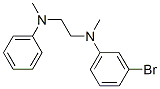 N-(m-브로모페닐)-N,N'-디메틸-N'-페닐-1,2-에탄디아민 구조식 이미지