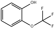 2-Trifluoromethoxyphenol 구조식 이미지