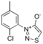 3-(2-Chloro-5-methylphenyl)-1,2,3-thiadiazol-3-ium-4-olate 구조식 이미지