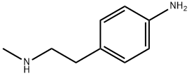 4-(2-메틸아미노-에틸)-페닐아민 구조식 이미지
