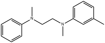 N,N'-디메틸-N-페닐-N'-m-톨릴에틸렌디아민 구조식 이미지