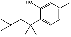 3-메틸-6-(1,1,3,3-테트라메틸부틸)페놀 구조식 이미지