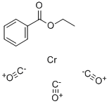 (ETHYL BENZOATE)TRICARBONYLCHROMIUM 구조식 이미지