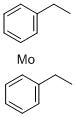 BIS(ETHYLBENZENE)MOLYBDENUM Structure