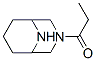 3,9-Diazabicyclo[3.3.1]nonane,3-(1-oxopropyl)-(9CI) Structure