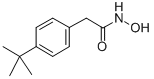 2-(p-tert-부틸페닐)아세토하이드록삼산 구조식 이미지