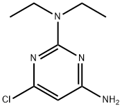 4-Amino-6-chloro-2-diethylaminopyrimidine 구조식 이미지